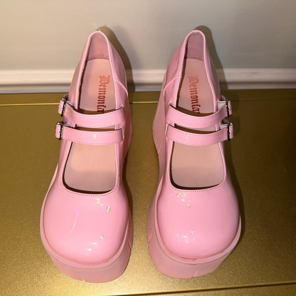 Demonia Shoes Demonia Size 8 Mary Jane Platform Shoes Poshmark